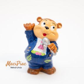   1995-ös Kinder The Top Ten Teddies Karl Kassenfüller medve figura BPZ papírral (2db)