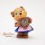 1996-os Kinder The Top Ten Teddies Octoberfest Vroni Frohsinn medve figura