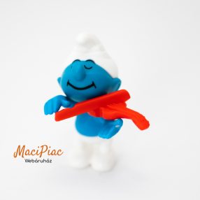 1996-os Kinder Garden Smurfs, zenélő törp figura