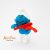 1996-os Kinder Garden Smurfs, zenélő törp figura