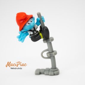   2018-as Kinder Die Schlümpfe in der City (The Smurf in the City), Feuerwehr (Fire department) tűzoltó törp figura