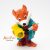 1998-as Kinder Fancy Foxies Fred Findig róka figura 