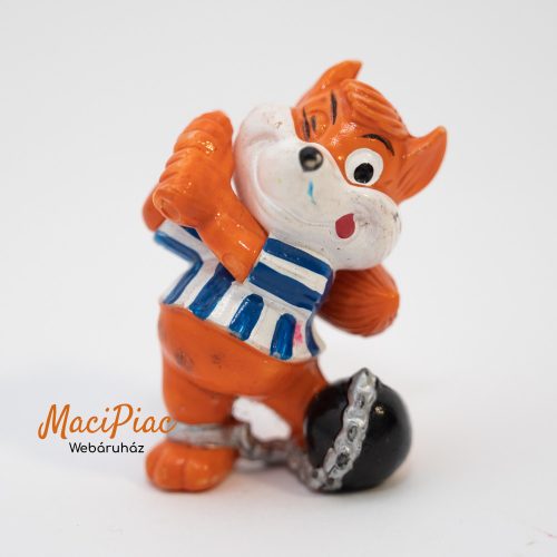 1998-as Kinder Fancy Foxies Harry Handycap róka figura (hiányos)