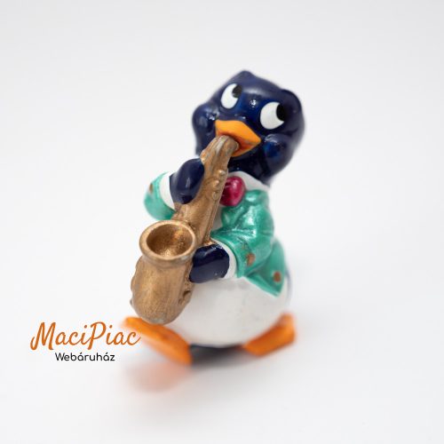 1999-es Kinder The Happy Hippo Wedding Jazzy Jazz pingvin figura