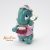1999-es Kinder The Happy Hippo Wedding Dino- Linchten figura