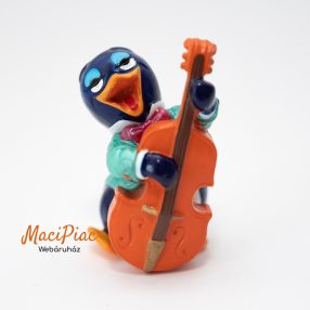   1999-es Kinder The Happy Hippo Wedding Ronny Rhythmus pingvin figura