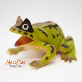   Élethű gumi béka figura (játék vagy gyűjtői darab) Új!