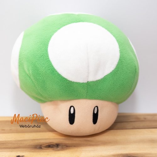2021-es Nintendo San EI Co LTD Super Mario 1-Up plüss zöld gomba 