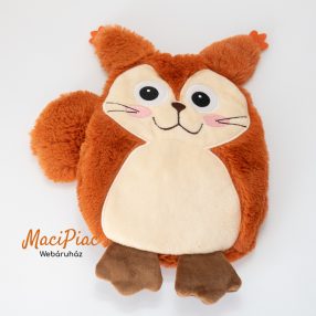 Plüss mókus melegíthető mikrózható