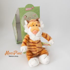   Nici Toys oroszlán plüss dobozos Nici RECLED Green Material Új!
