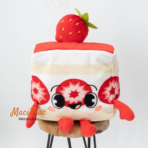 Funko Pop plüss GAMER DESSZERTEK eper torta, eperes szelet kollekció plüssjáték 2022