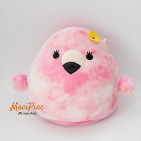   Plüss Original Squishmallows puha figura, falmingó Kelly Toy