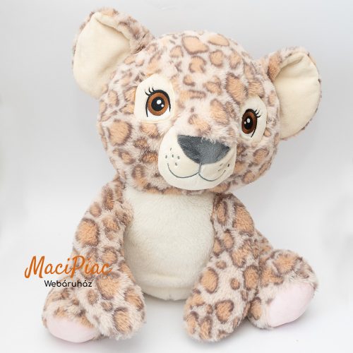 Keel Toys Keeleco Plüss Leopárd finom puha tapintású, ölelnivaló Újszerű!