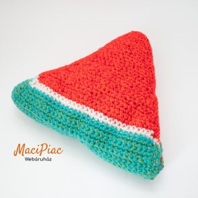 Kötött, horgolt dinnye szelet Kézi munka!