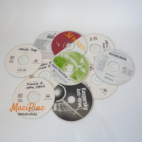 Használt lemezek cd-k, nem karcosak kreatív célra ajánlom 10 db