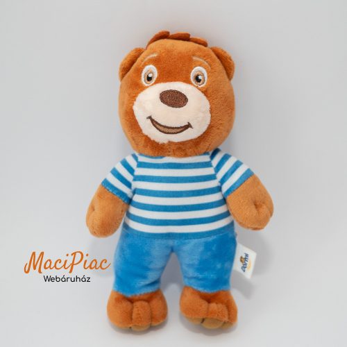 Plüss maci, mackó DÖRMI KIS MACKÓ reklám figura, kabala újí