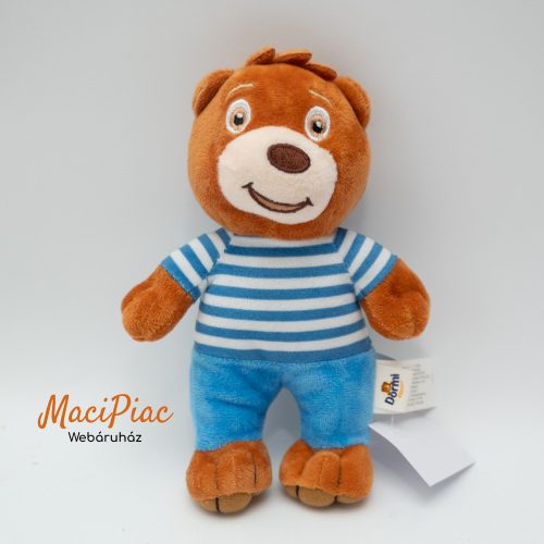 Plüss maci, mackó DÖRMI KIS MACKÓ reklám figura, kabala új