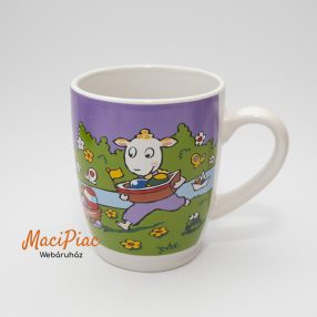   Eredeti porcelán lila MILKA bögre húsvéti kiadás gyűjtőknek ajánlom OSTERBECHER EDITION N 10
