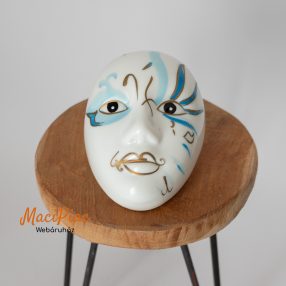 Velencei álarc, maszk porcelán persely (dekoráció)