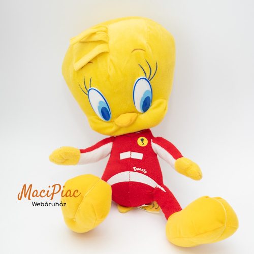 Madár, mesehős LONNEY TUNES Csőrike plüss kanári figura Bolondos Dallamok Play By Play tweety