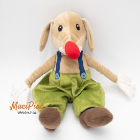   IKEA KLAPPAR CIRCUS cirkuszi kutya bohóc farzsebében egérrel puha plüss figura
