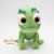 Plüss kaméleon mesehős, Disney Store Tangled Pascal Chameleon Plush Soft Posh Paws