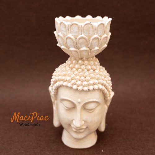 Buddha gyertyatartó, teamécsestartó dekoráció új