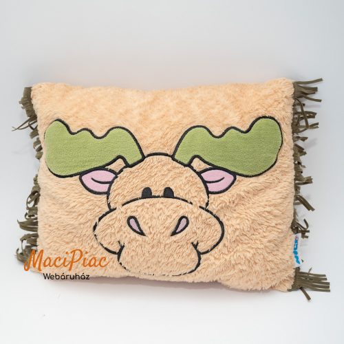 Plüss Nici Toys párna ránszarvas mintás
