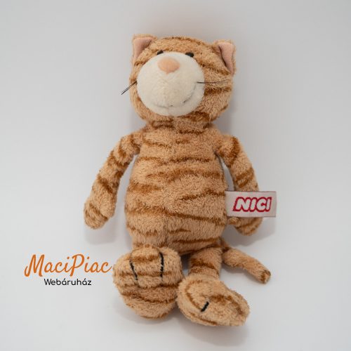 Plüss Nici Toys vörös cica közepes méretű