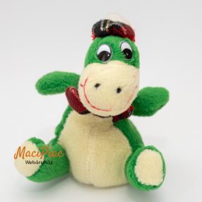 Plüss Nessie Vintage zöld Skót sárkány kicsi méretű