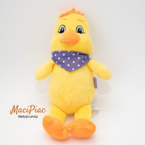 Plüss Milka kacsa, kendővel