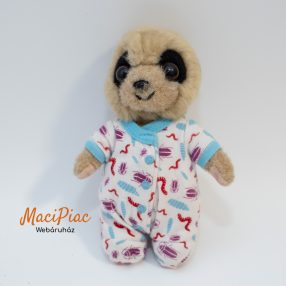   Plüss szurikáta rovar mintás rogdalózóban OFFICIALS PRODUCT OF MEERKOVO 