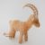 Élethű eredeti STEIFF antik KECSKE figura ROCKY goat 1950