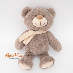   Plüss TEDDI szürke maci puha finom tapintású bundája van, ölelni való Kuschelfrebund