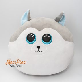   Ty Squish-a-Boos párna alakú plüss Slush Husky kölyökkutya, kutya