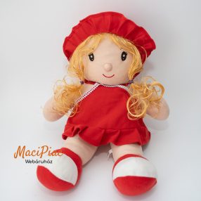 Rongy baba szőke hajjal Girls Doll Toy