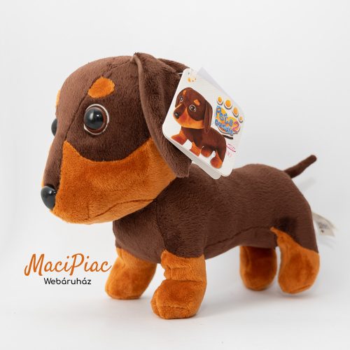 Penny Loyal Friends Pets 2 cuddle plüss tacskó, tacsi kutya Cimkés!