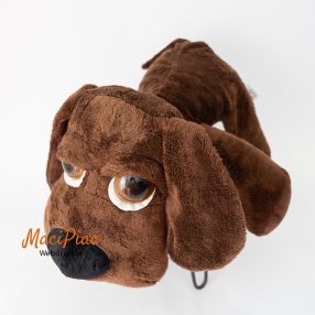 Nagy barna fekfő plüss Russ LIL Peepers Wakely kutya