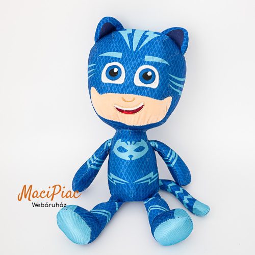 PJ Masks, Pizsihősök: Connor macska plüss (kék)