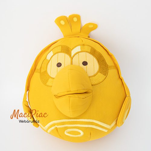 Ritka Angry Birds Star Wars C-3PO plüss madár figura (arany vagy napsárga) 