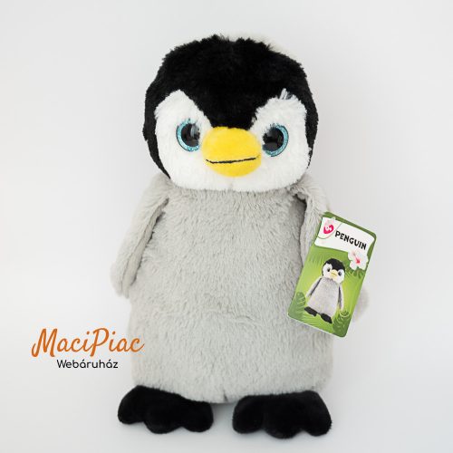 Plüss PENGUIN, pingvin ZAKÓ (Egzotikus plüssök) 2023 Penny Állatkerti állatok új