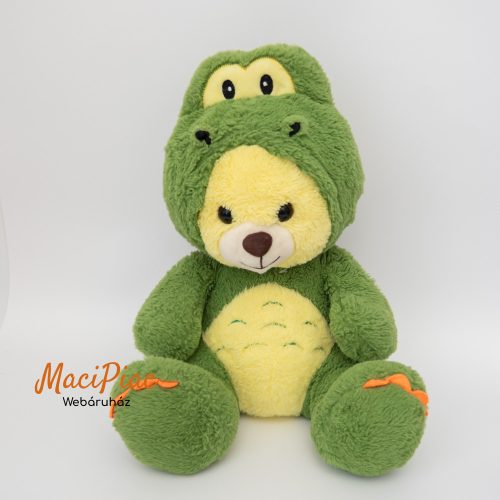 Globo Pelux Maci Krokodíl jelmezben