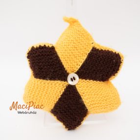   Kötött, horgolt csillag, akasztható tűpárna Handmade Austria 