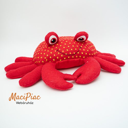 Penny Soft Toys Knitty Friends Hessenben - Kasselben plüss Német penny piros rák 2023