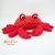 Penny Soft Toys Knitty Friends Hessenben - Kasselben plüss Német penny piros rák 2023