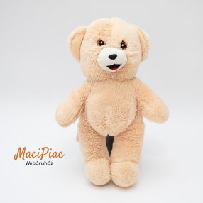 Édes puha plüss maci Coccolino hímzett talppal