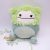 Plüss Original Squishmallows kellyToy puha figura zöld szörny, Bren a zöld Jeti