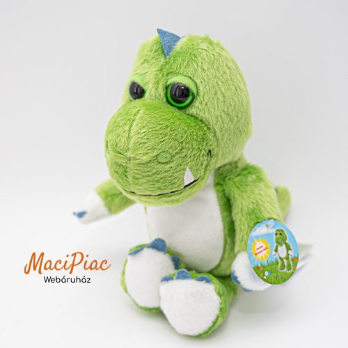 Kinder plüss zöld krokodíl, aligátor Nagyon ritka! Újszerű! 2022-es Címkés