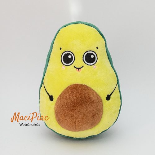 Plüss avokádó figura, nagyon helyes hímzett mosolygós arccal Zabawki Címke!