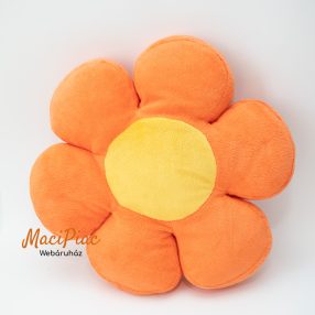 Plüss virág alakú párna, díszpárna, formapárna